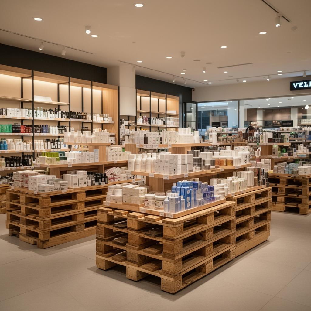 Aplicação Comercial - paletes Faidiga